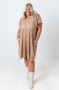 Enchanting Smile Paisley Dress Curves sold by Impressions