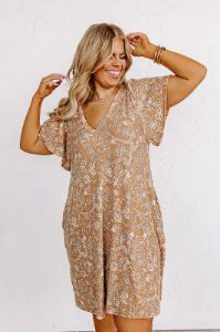 Enchanting Smile Paisley Dress Curves sold by Impressions