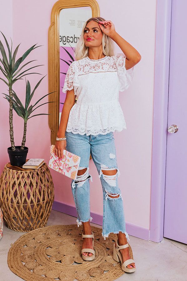 Absolutely Elegant Lace Top sold by Impressions product image thumbnail 5