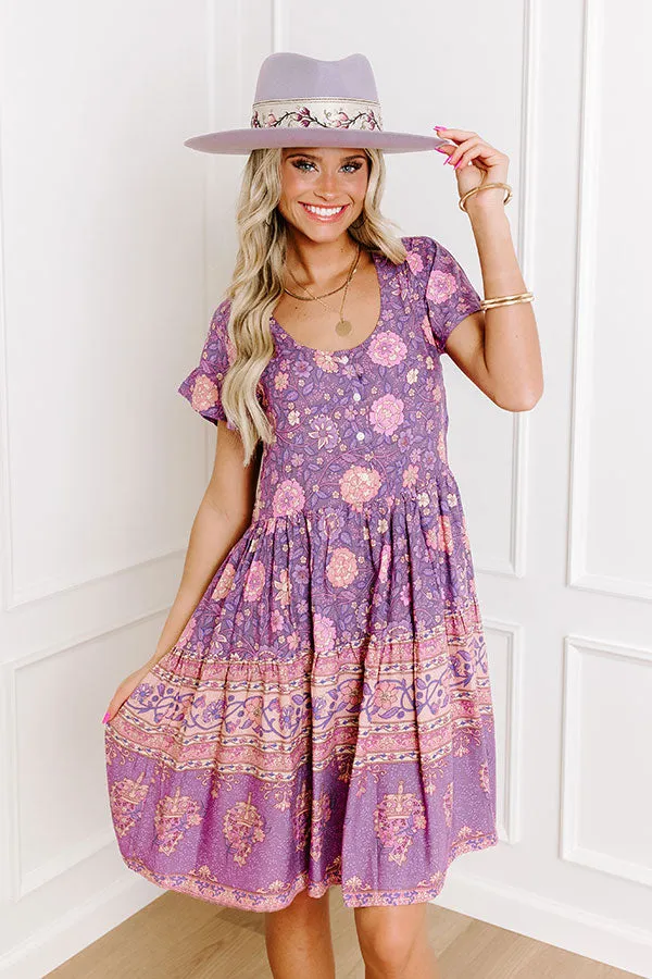 English Garden Floral Mini Dress sold by Impressions product image thumbnail 2