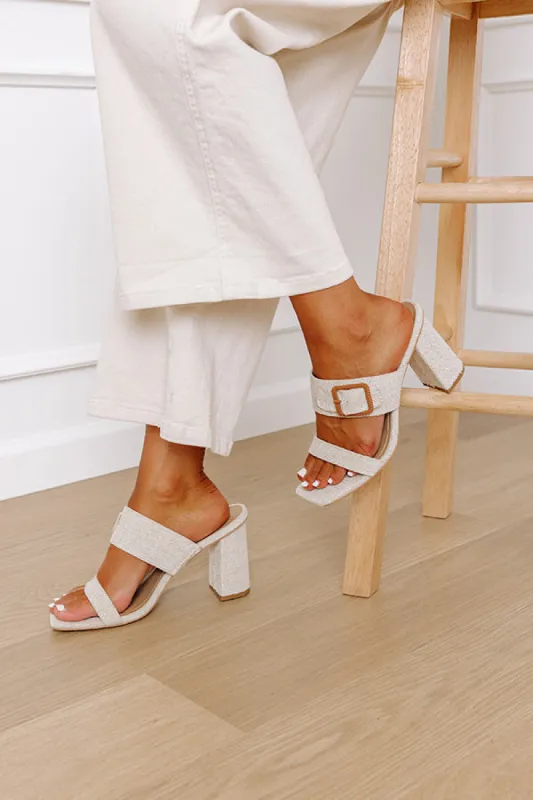 The Lulu Heel In Stone sold by Impressions