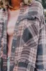 Harvest Cheer Plaid Jacket In Grey sold by Impressions