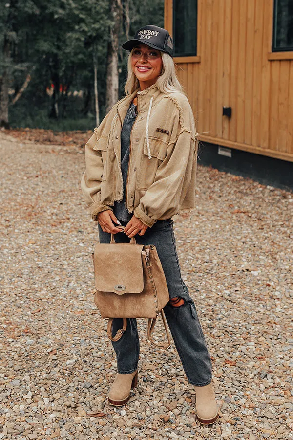 Slow Your Role Denim Jacket sold by Impressions product image thumbnail 3