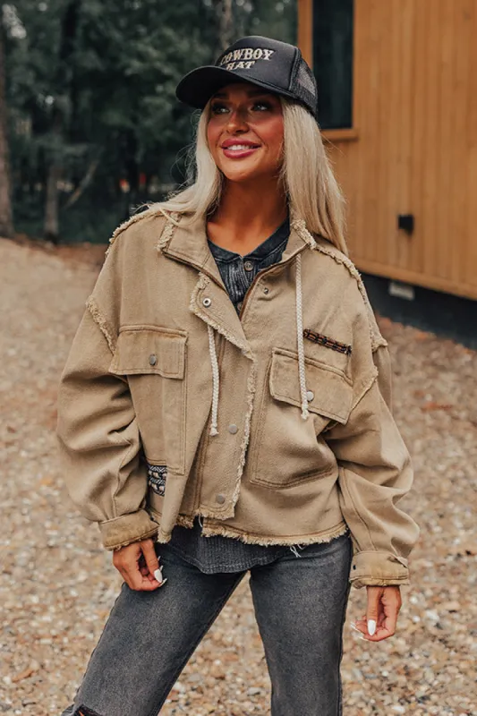 Slow Your Role Denim Jacket sold by Impressions