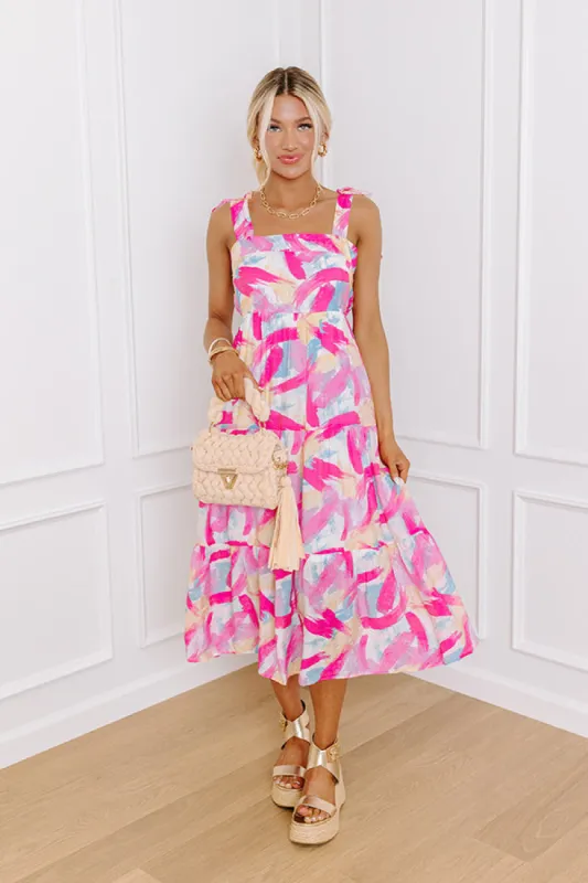 Margaritas On The Patio Midi Dress sold by Impressions