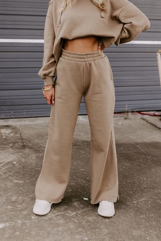 Cozier Than Ever Pants In Mocha sold by Impressions