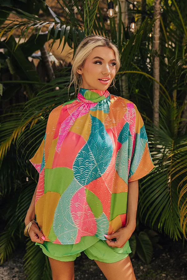 Date Night In Venice Shift Top in Pink sold by Impressions product image thumbnail 2