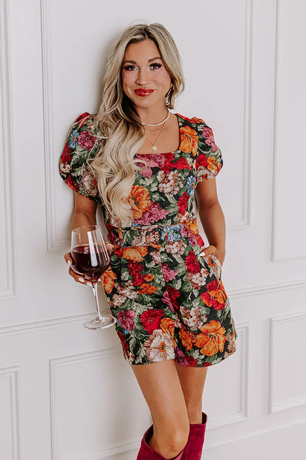 Cute Energy Floral Romper in Black sold by Impressions product image thumbnail 4