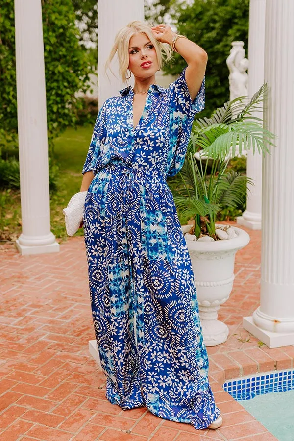 Mykonos Daytrip High Waist Satin Pants Curves sold by Impressions