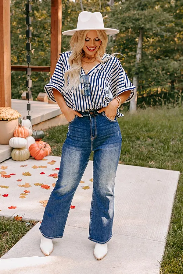 RISEN Mariana High Waist Ankle Flare Curves sold by Impressions