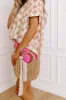 Sunny Destination Woven Purse in Tan sold by Impressions