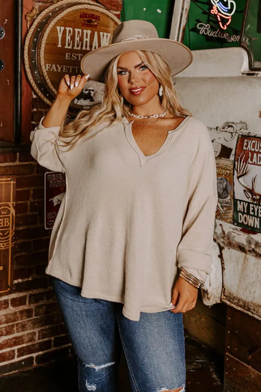 Merlot Snuggles Top In Birch Curves sold by Impressions