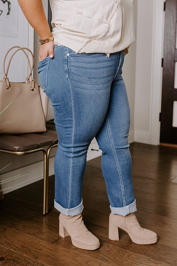 The Cherish High Waist Straight Leg Jean Curves sold by Impressions product image thumbnail 3
