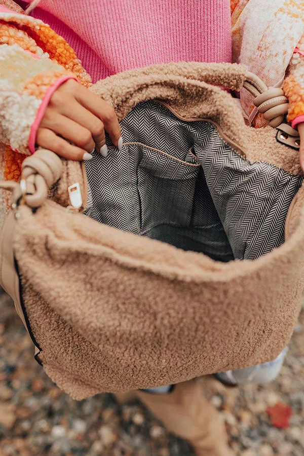 The Raleigh Sherpa Tote In Iced Latte sold by Impressions product image thumbnail 4