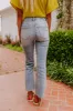 Lovervet Alaina High Waist Distressed Straight Leg Jean sold by Impressions