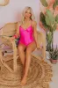 Cancun Cabana One Piece Swimsuit in Hot Pink sold by Impressions