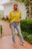 Lovervet Alaina High Waist Distressed Straight Leg Jean sold by Impressions