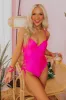 Cancun Cabana One Piece Swimsuit in Hot Pink sold by Impressions