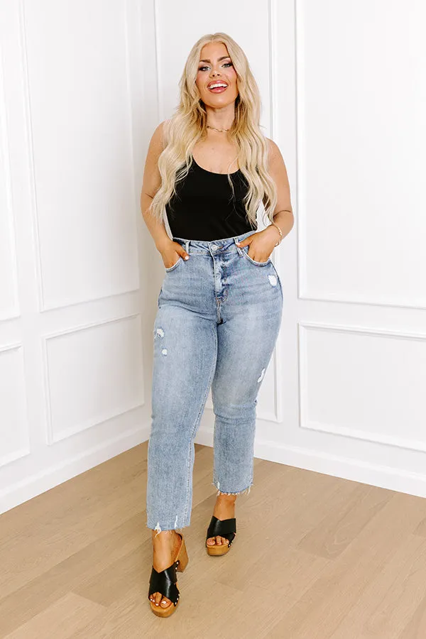 Lovervet Alaina High Waist Distressed Straight Leg Jean sold by Impressions product image thumbnail 5