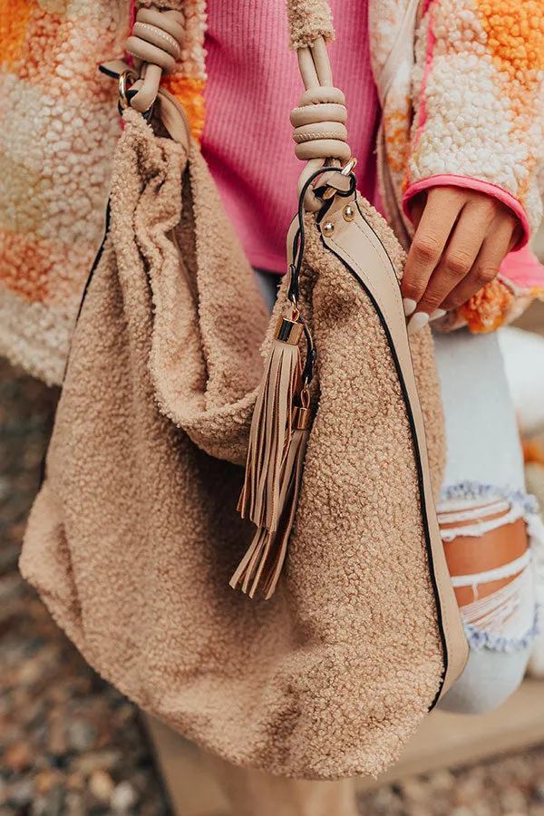 The Raleigh Sherpa Tote In Iced Latte sold by Impressions product image thumbnail 3