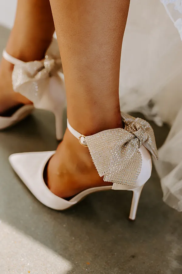 The Cherish Satin Heel sold by Impressions product image thumbnail 2