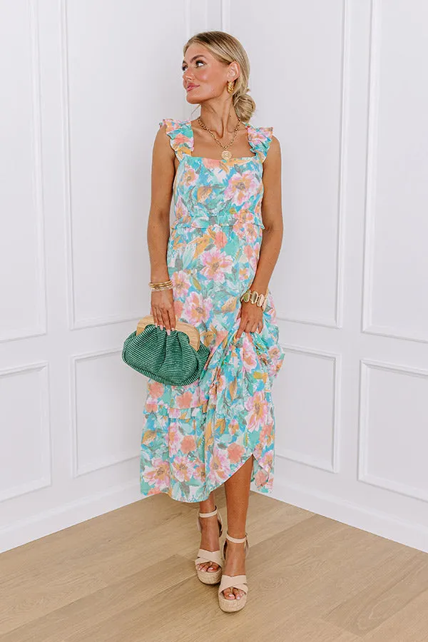 Paradise Bound Floral Midi sold by Impressions