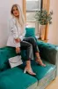 The Catalina Metallic Lace Up Heel In Silver sold by Impressions