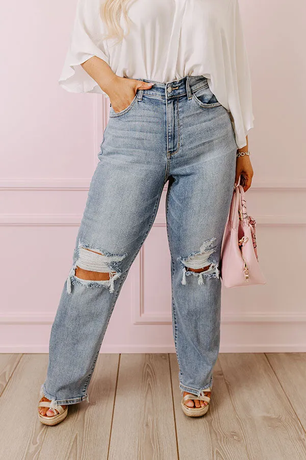 Judy Blue Ruby High Waist Straight Leg Jean Curves sold by Impressions product image thumbnail 2