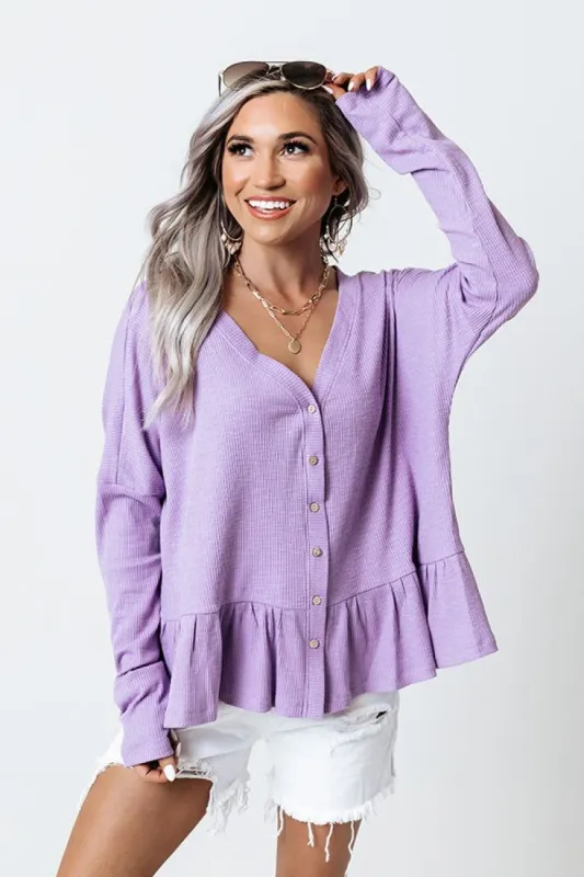 Forever Sweet Shift Top In Lavender sold by Impressions