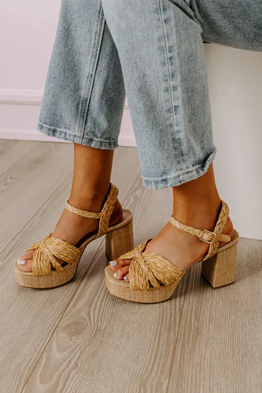 The Anayeli Raffia Heel sold by Impressions