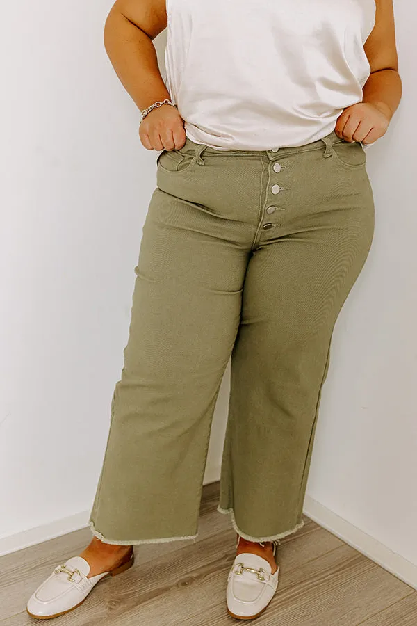 The McKenzie High Waist Jean In Sage Curves sold by Impressions product image thumbnail 3