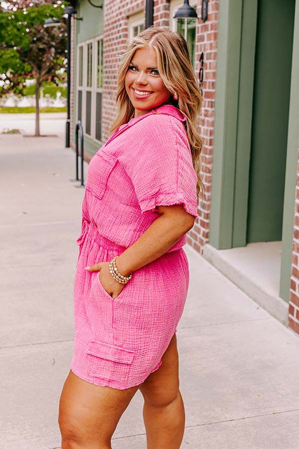 Hit Remix Romper In Pink sold by Impressions product image thumbnail 3