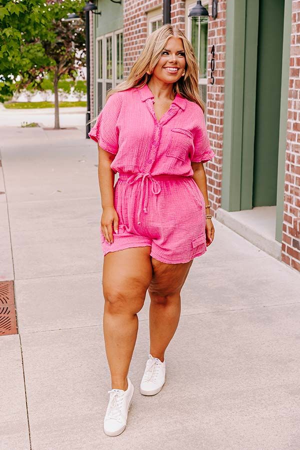 Hit Remix Romper In Pink sold by Impressions product image thumbnail 5