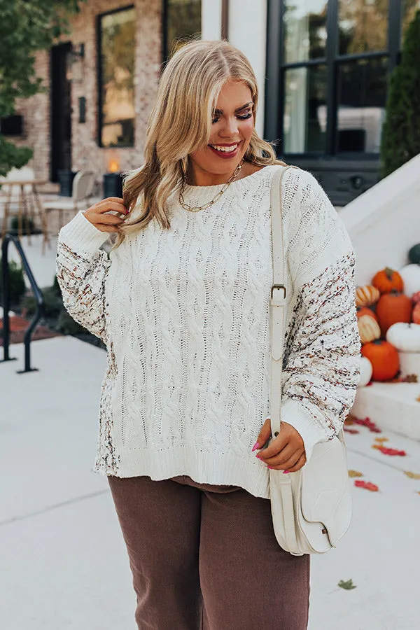 Pure Heart Cable Knit Sweater Curves sold by Impressions product image thumbnail 2