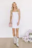 Stay Flirty Corset Mini Dress in White sold by Impressions