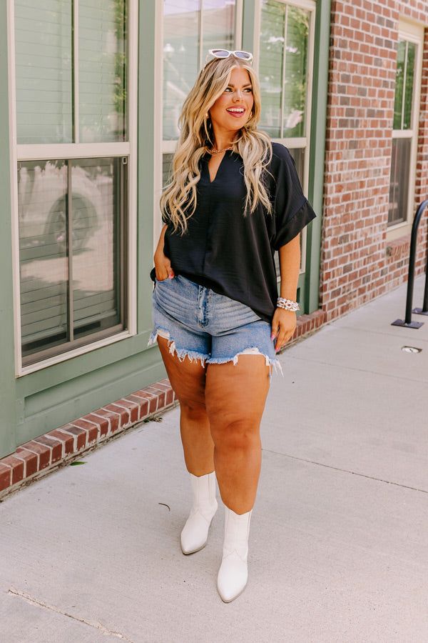 Whimsical Wonders Shift Top In Black Curves sold by Impressions product image thumbnail 2