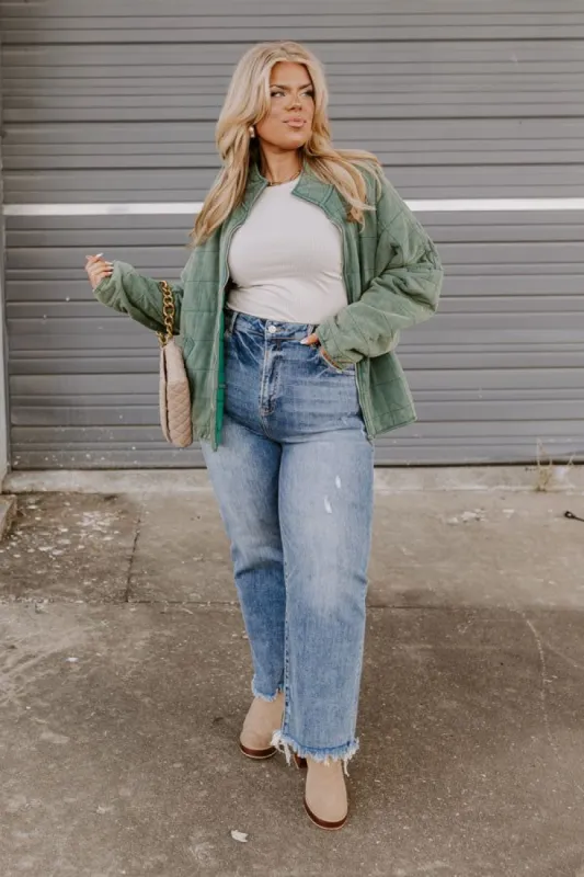 The Scarlett High Waist Jean In Dark Wash Curves sold by Impressions
