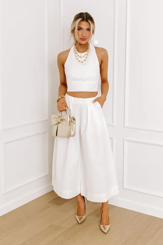 Myrtle Beach Vacay High Waist Wide Leg Pants sold by Impressions