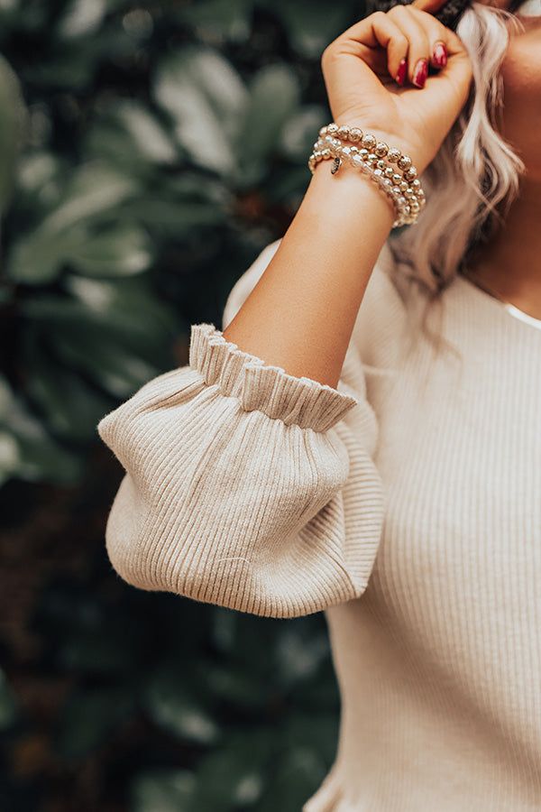 New And Exciting Top In Beige sold by Impressions product image thumbnail 5