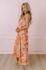 Tranquil Time Floral Midi in Golden Honey sold by Impressions