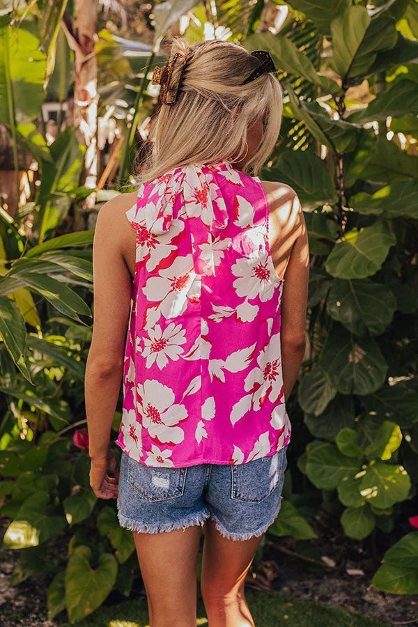 Botanic Bliss Shift Top in Pink sold by Impressions product image thumbnail 4