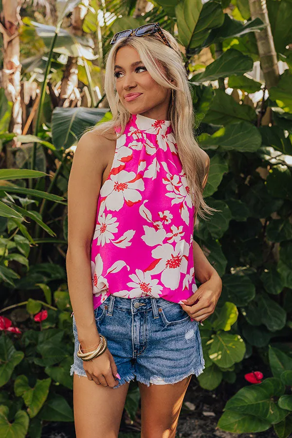 Botanic Bliss Shift Top in Pink sold by Impressions product image thumbnail 3