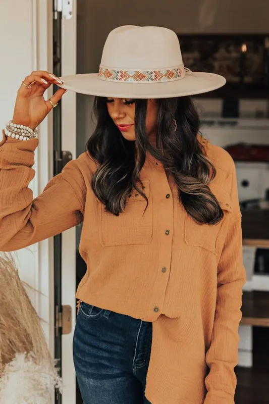 Incredible Love Felt Fedora In Ivory sold by Impressions