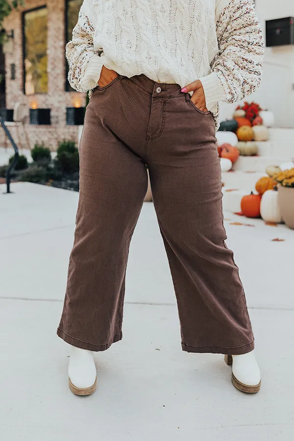 The Dex High Waist Straight Leg Jean In Hazelnut Curves sold by Impressions product image thumbnail 2