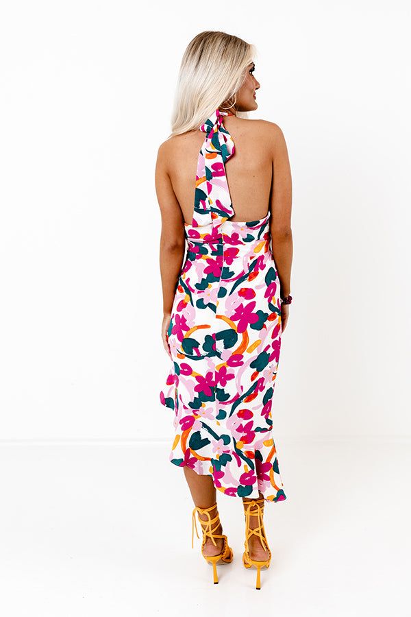 Fashionable Scene Halter Midi sold by Impressions product image thumbnail 3