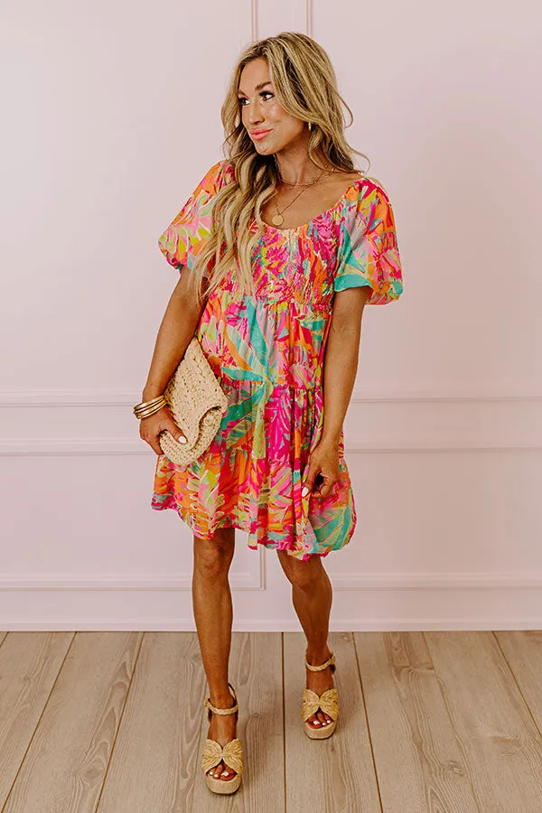 Allure Avenue Smocked Mini Dress sold by Impressions product image thumbnail 2