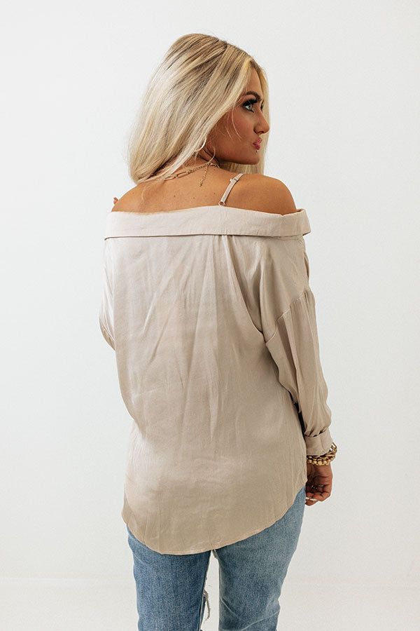 Central Avenue Satin Top sold by Impressions product image thumbnail 4
