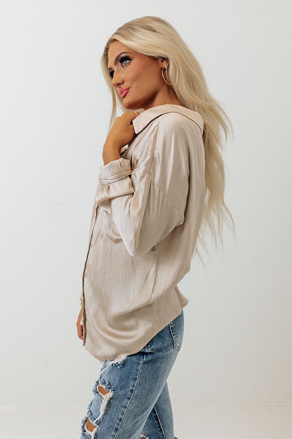 Central Avenue Satin Top sold by Impressions product image thumbnail 3