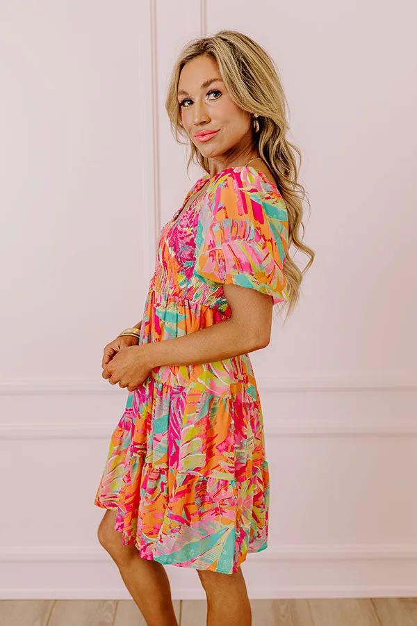 Allure Avenue Smocked Mini Dress sold by Impressions product image thumbnail 4