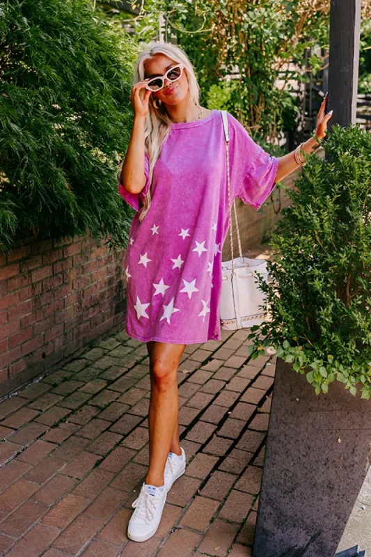Watch The Stars Mineral Wash Dress sold by Impressions